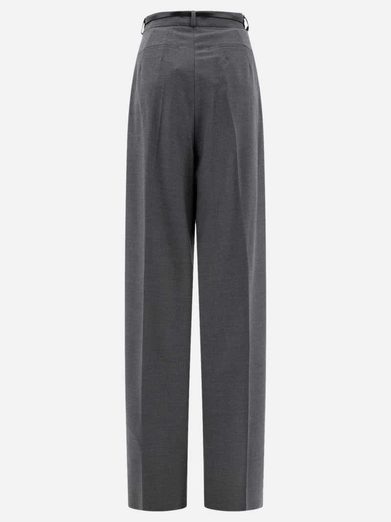Vietti Max Mara Sportmax Pantaloni oversize in lana stretch Italy