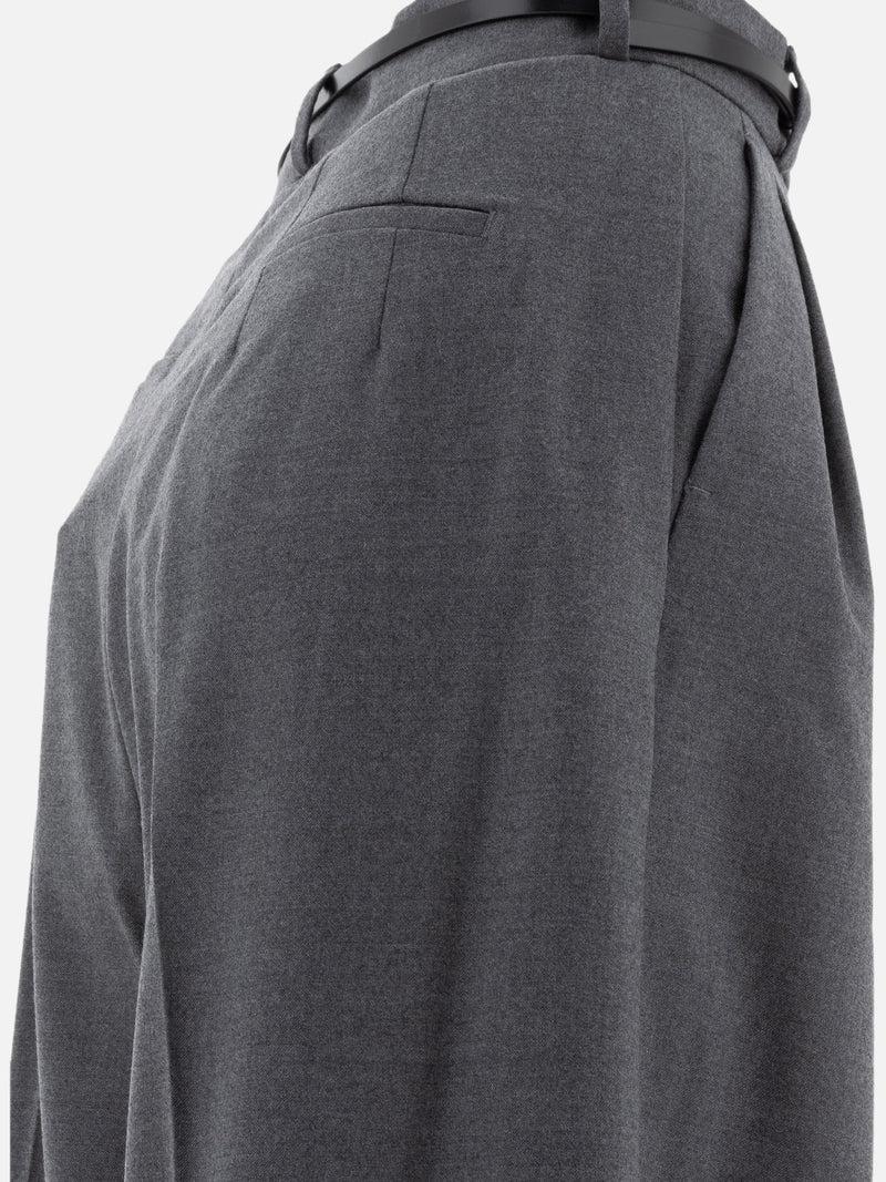 Vietti Max Mara Sportmax Pantaloni oversize in lana stretch Italy