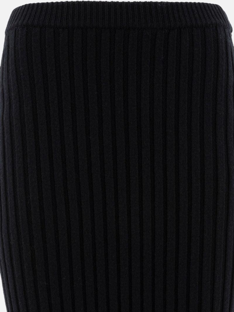 Vietti Max Mara Gonna in maglia di lana e cashmere Nuovo