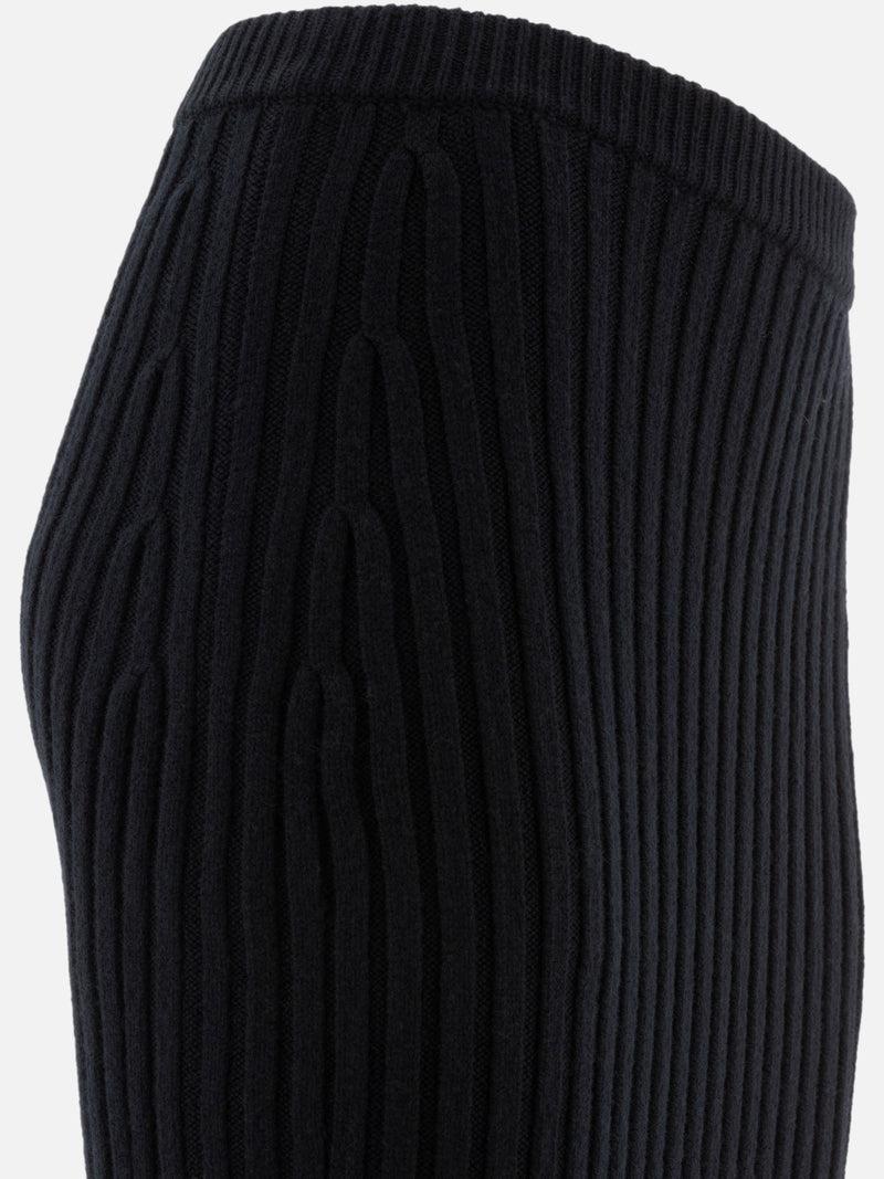 Vietti Max Mara Gonna in maglia di lana e cashmere Nuovo