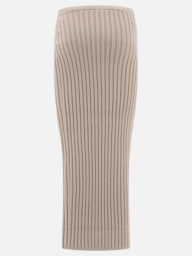 Vietti Max Mara Gonna in maglia di lana e cashmere Qualità