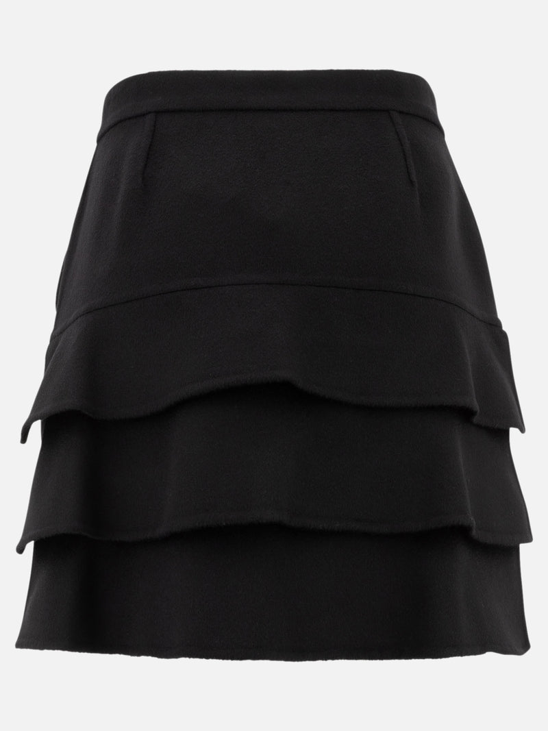 Vietti Max Mara Gonna corta in cammello Vendita
