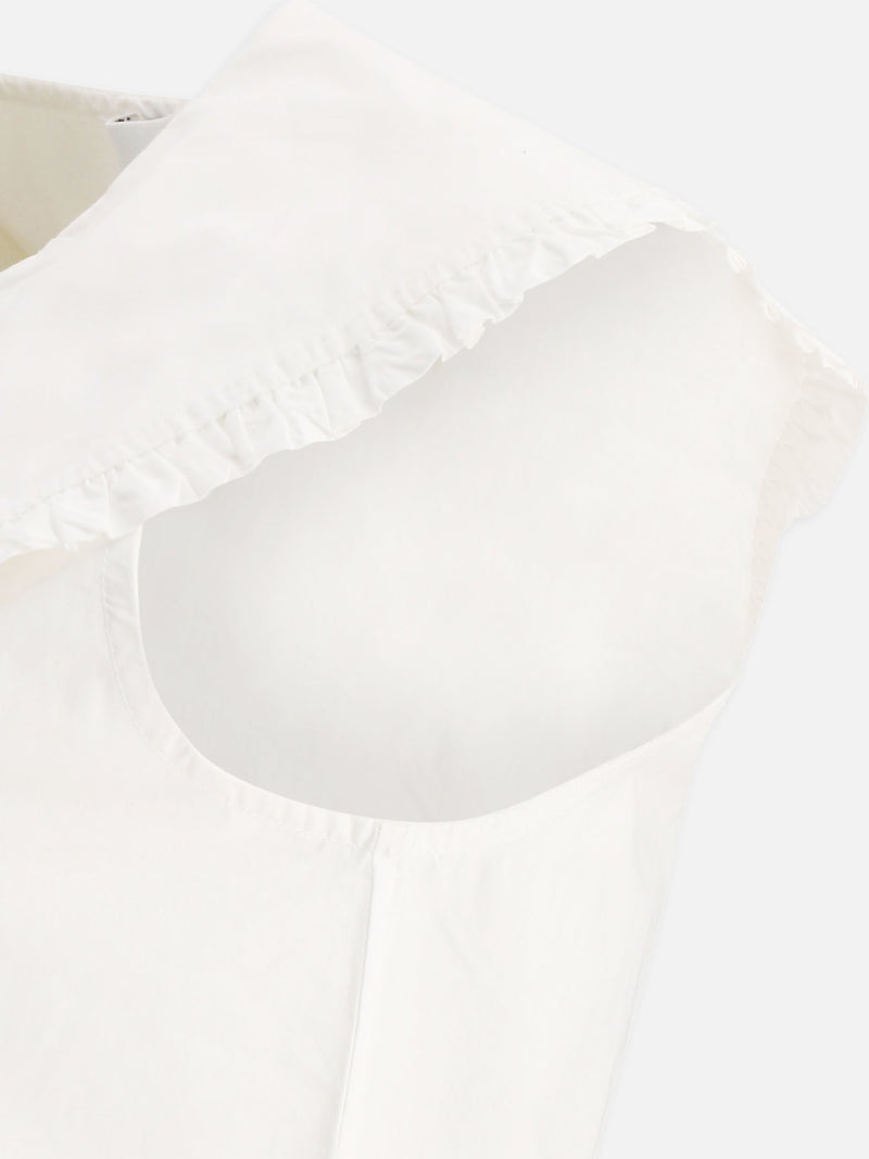 Vietti Ganni Blusa in popeline Consegna Veloce