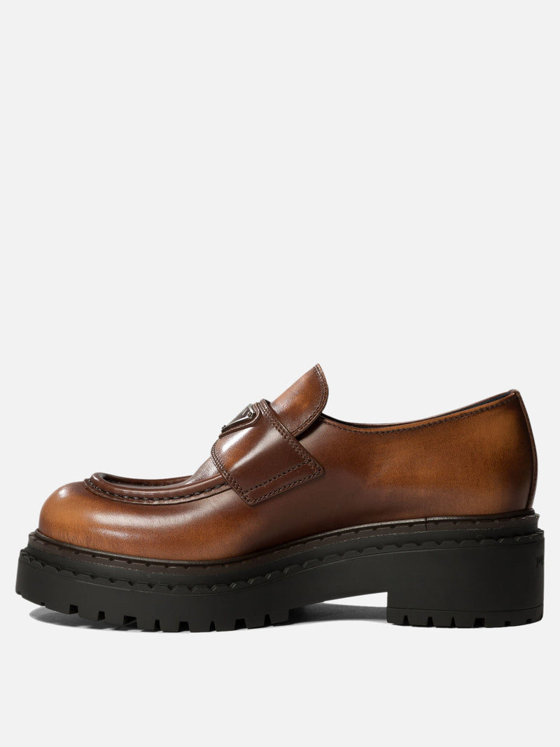 Vietti Prada Mocassini "Double Chocolate" Negozio