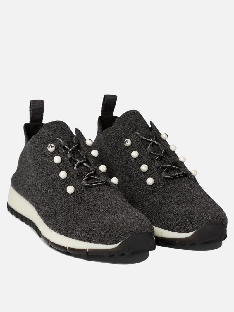 Vietti Jimmy Choo Sneaker in cashmere "Veles" 2025