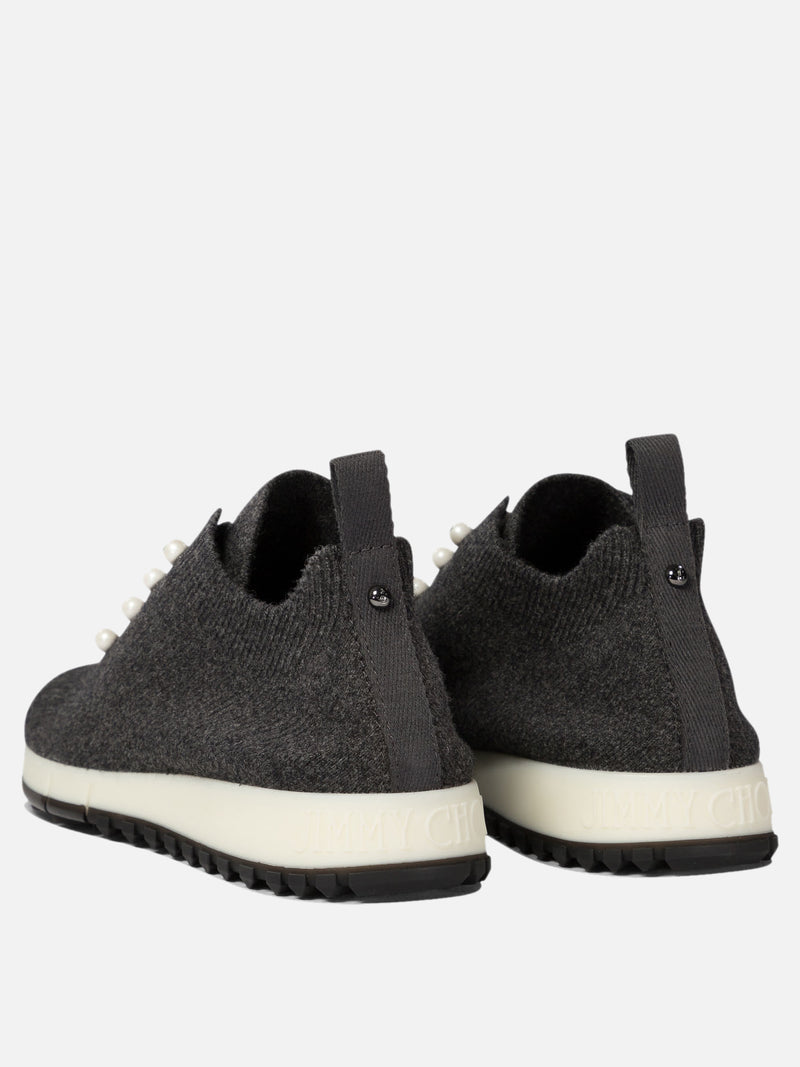 Vietti Jimmy Choo Sneaker in cashmere "Veles" 2025