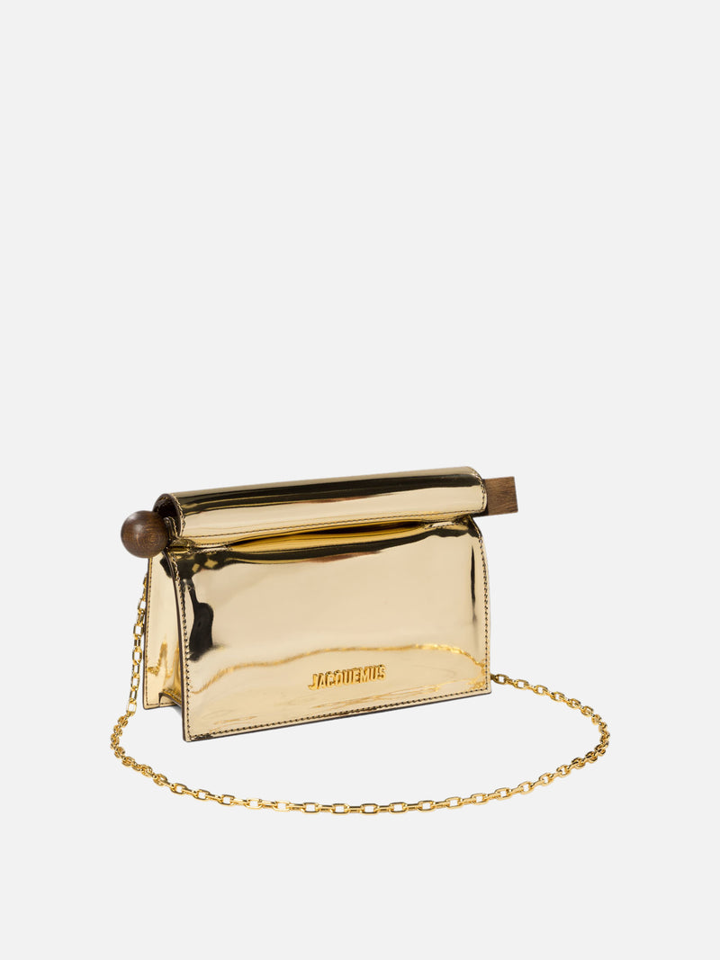 Vietti Jacquemus Clutch "La Petite Pochette Rond Carré" Saldi Di Fabbrica