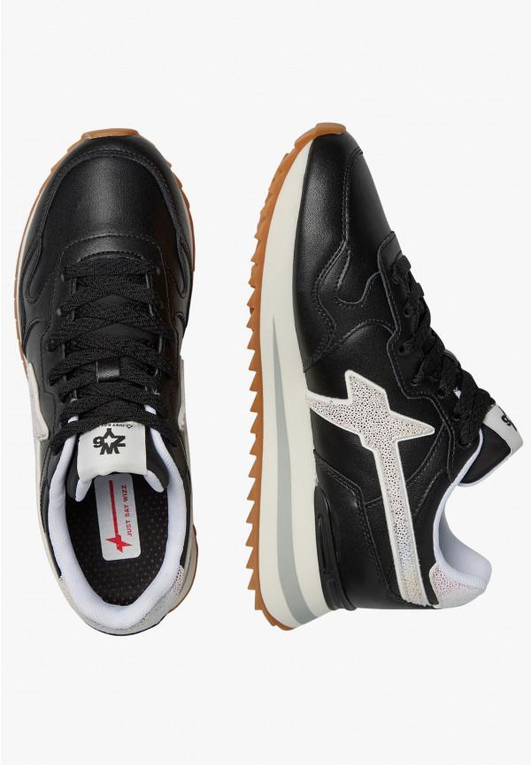 W6yz Sneakers in pelle Nero -YAK-W Negozio
