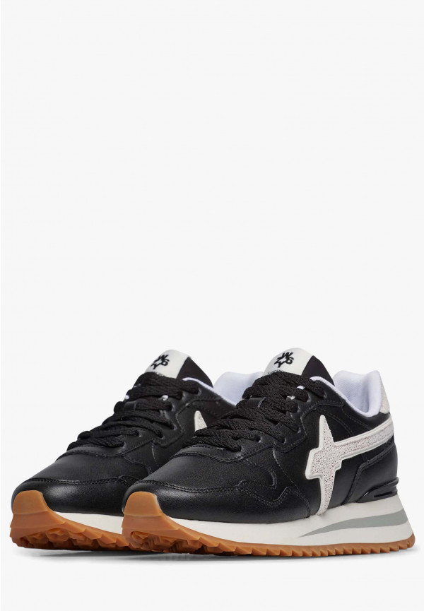 W6yz Sneakers in pelle Nero -YAK-W Negozio
