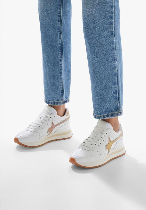 W6yz Sneakers in pelle Bianco -YAK-W In Linea