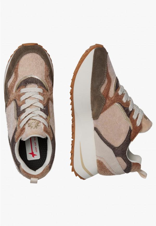 W6yz Sneakers in suede Beige -ANNY 2 W Prezzo Ridotto