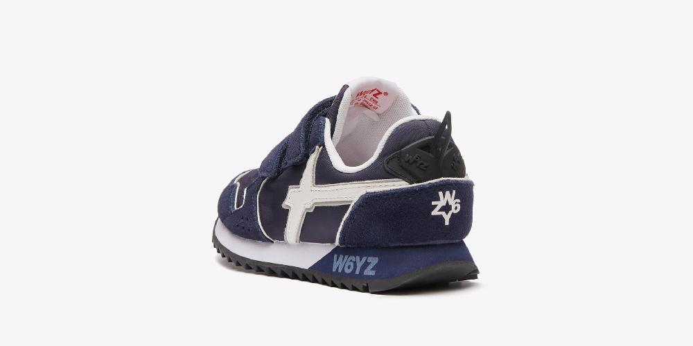 W6yz Sneakers con dettagli argentati Blu -JET VL-J Offerta