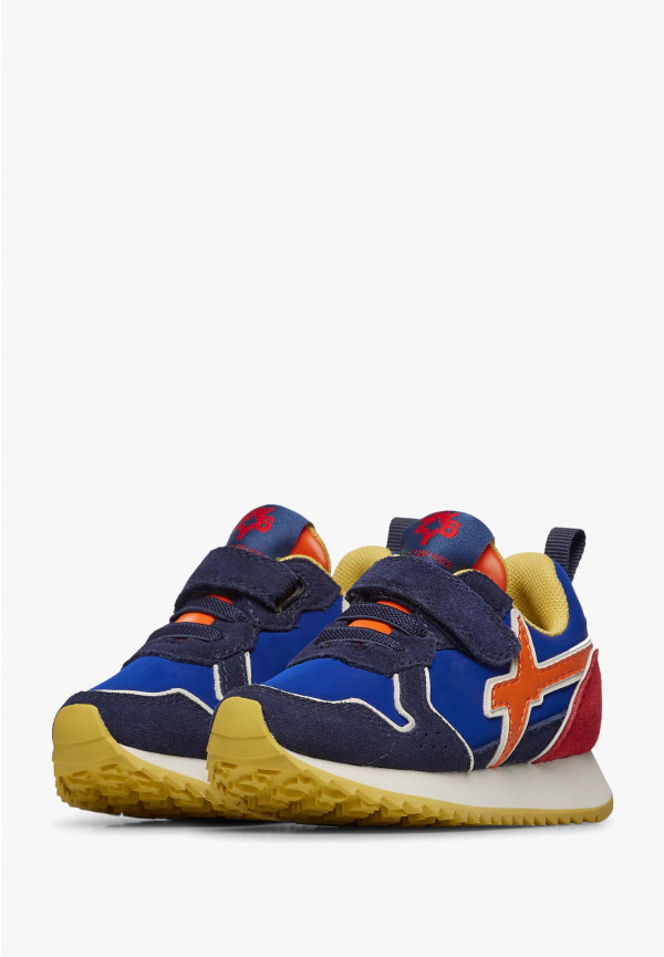W6yz Sneakers in suede e tessuto tecnico Nero -JET-BABY 2025