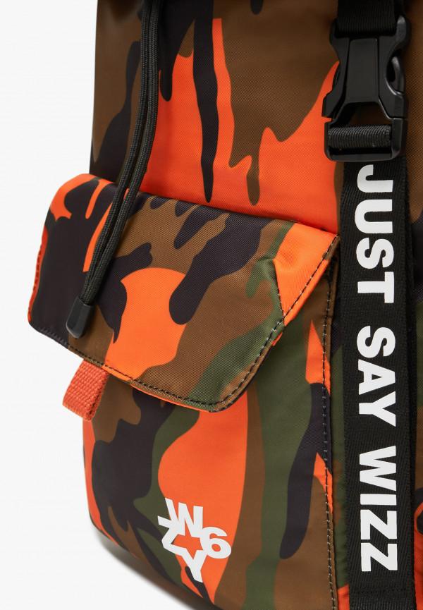 W6yz Zaino con stampa camouflage Arancione -BOOST Italia