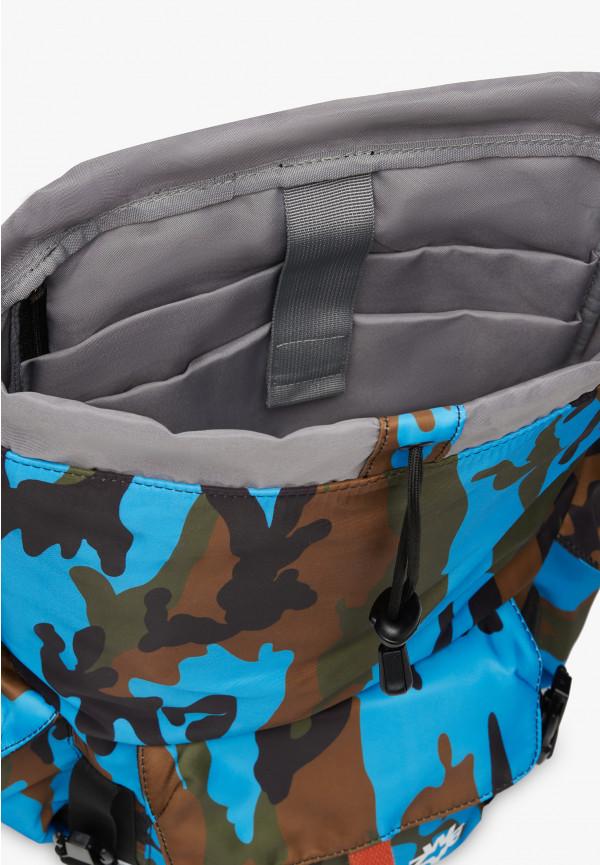W6yz Zaino con stampa camouflage Azzurro -BOOST 2025