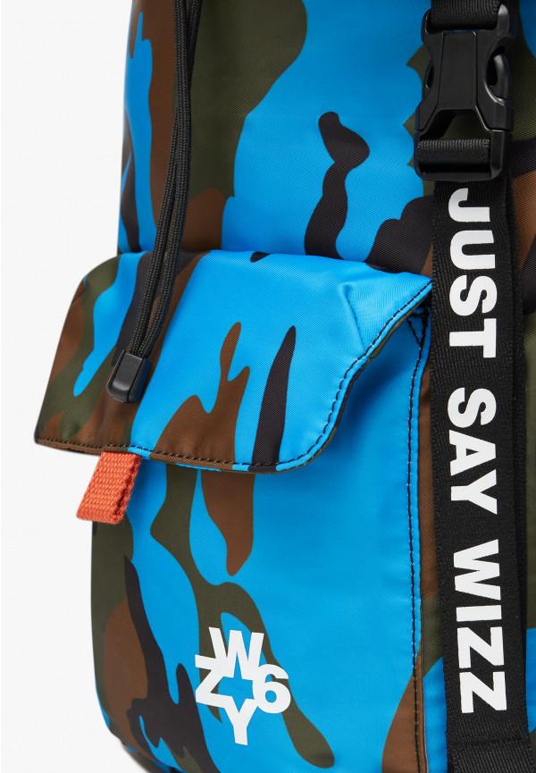 W6yz Zaino con stampa camouflage Azzurro -BOOST 2025