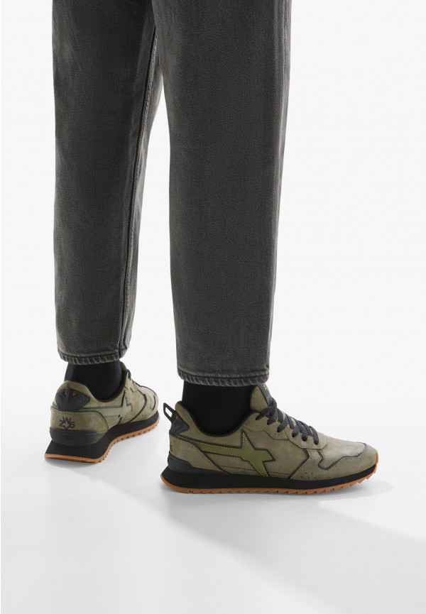 W6yz Sneakers in suede Militare -JET-M Officina