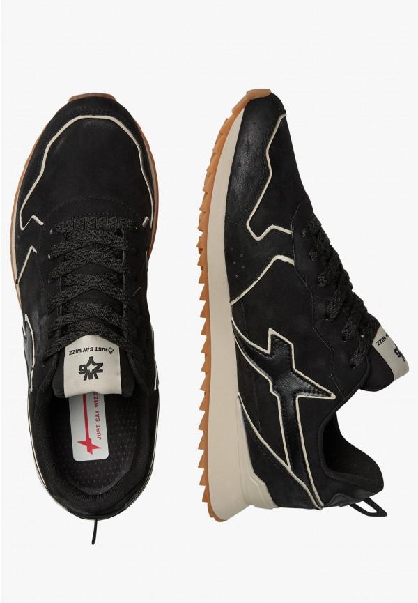 W6yz Sneakers in suede Nero -JET-M Promozione