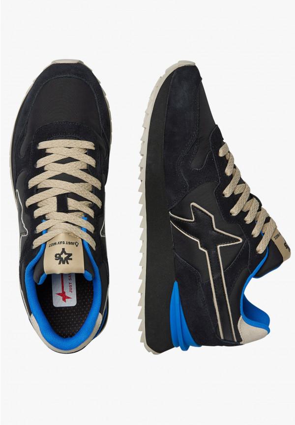 W6yz Sneakers in tessuto tecnico e suede Nero -YAK-M Fino Al -60%
