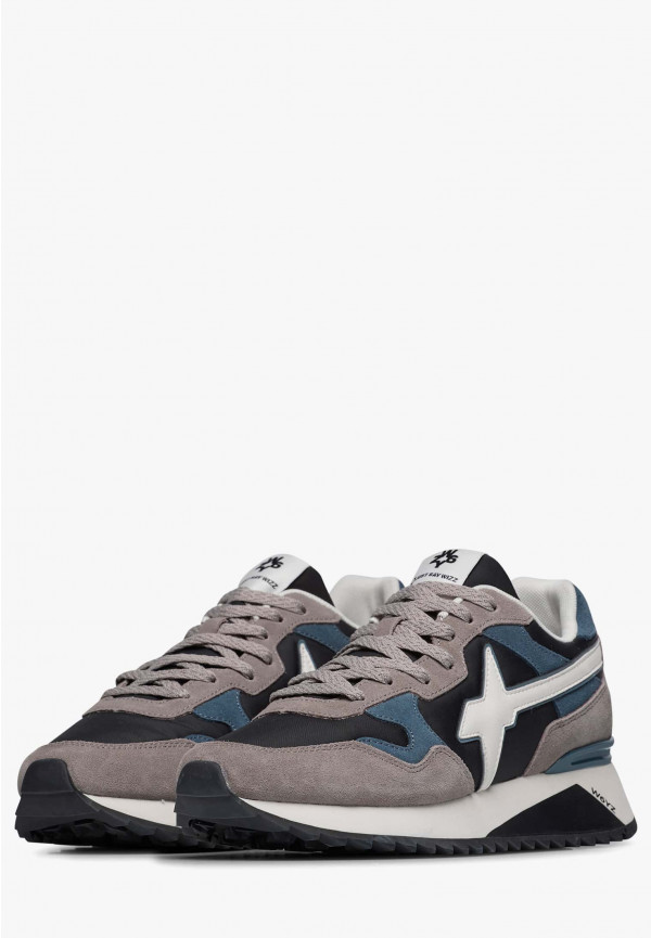 W6yz Sneakers in tessuto tecnico e suede Grigio -YAK-M Saldi