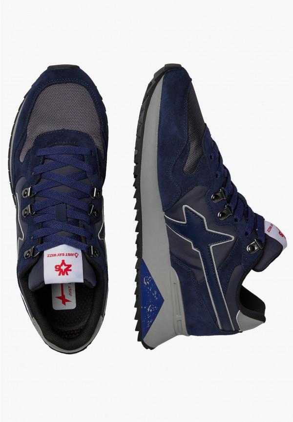 W6yz Sneakers in tessuto tecnico e suede Blu -YAK-M Offerte