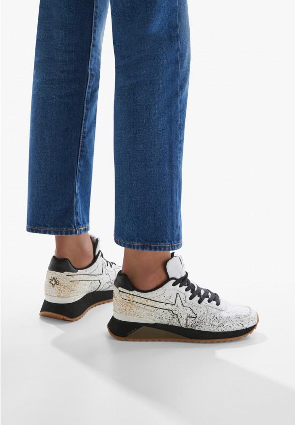 W6yz Sneakers in ecopelle Bianco -YAK-M Vendite Flash