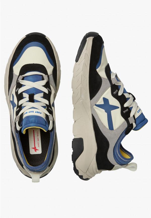 W6yz Sneakers in suede e tessuto tecnico Grigio -NEXT-M Italia