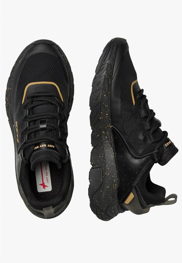 W6yz Sneakers in ecopelle e tessuto tecnico Nero -WILL-M Nuovo