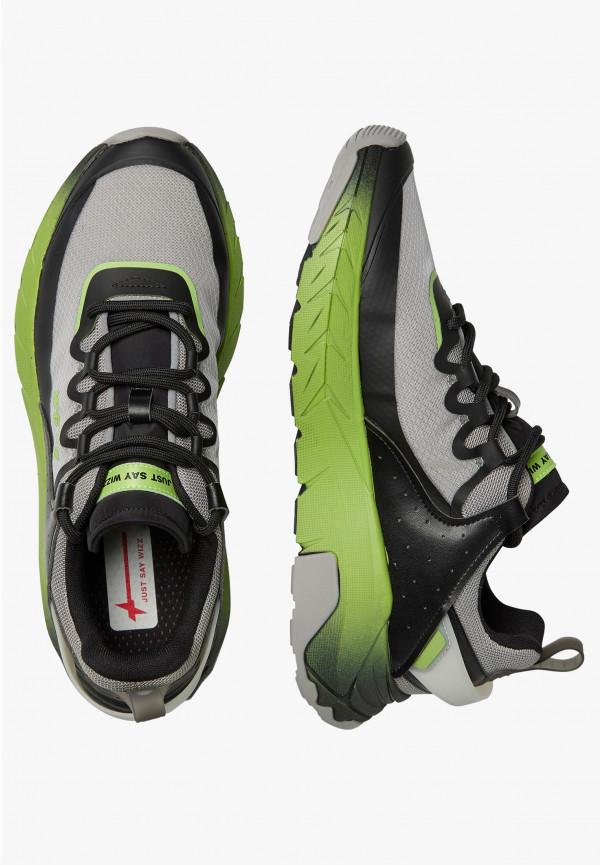 W6yz Sneakers in ecopelle e tessuto tecnico Grigio -WILL-M Qualità