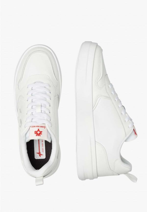 W6yz Sneakers in pelle Bianco -BOND-UNI Pezzi Unici