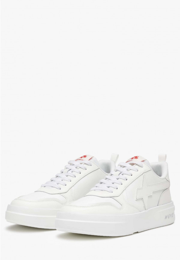 W6yz Sneakers in pelle Bianco -BOND-UNI Pezzi Unici