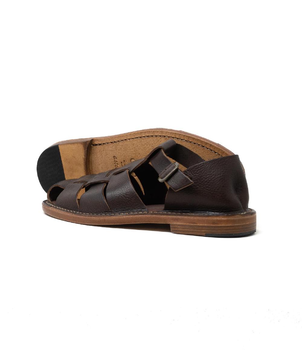 Wally Walker Astorflex – sandalo uomo in pelle Monkflex caffè Soddisfazione Garantita