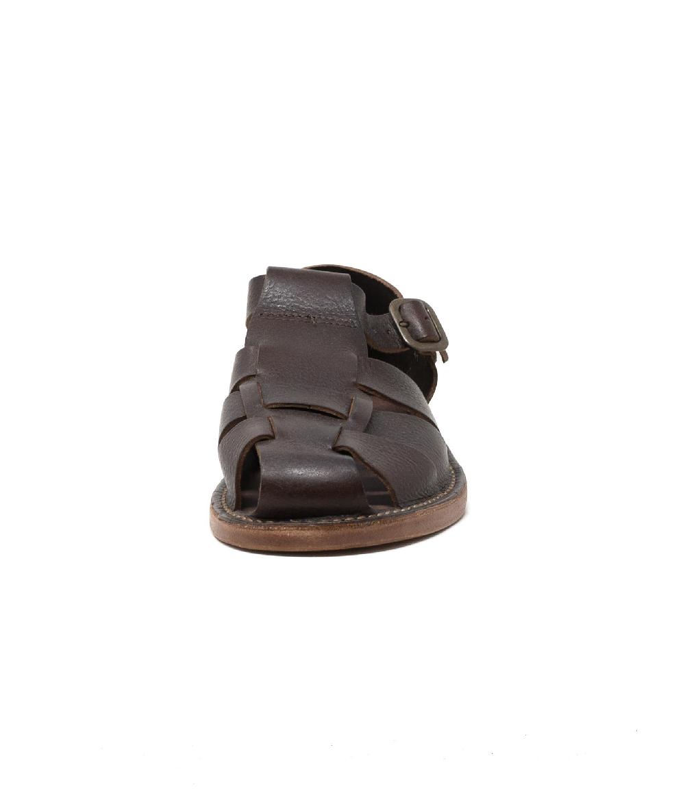 Wally Walker Astorflex – sandalo uomo in pelle Monkflex caffè Soddisfazione Garantita