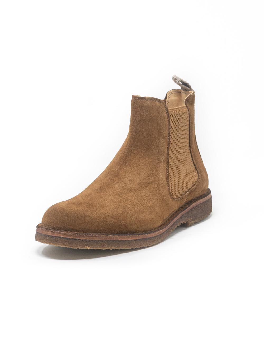 Wally Walker Astorflex – stivaletto chelsea scamosciato donna Bridgeflex bruciato Online
