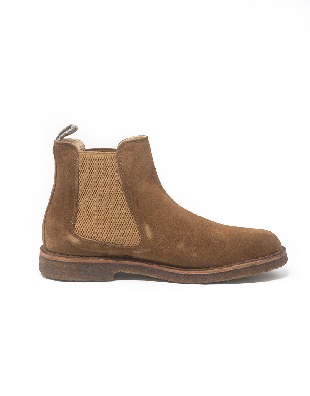 Wally Walker Astorflex – stivaletto chelsea scamosciato donna Bridgeflex bruciato Online