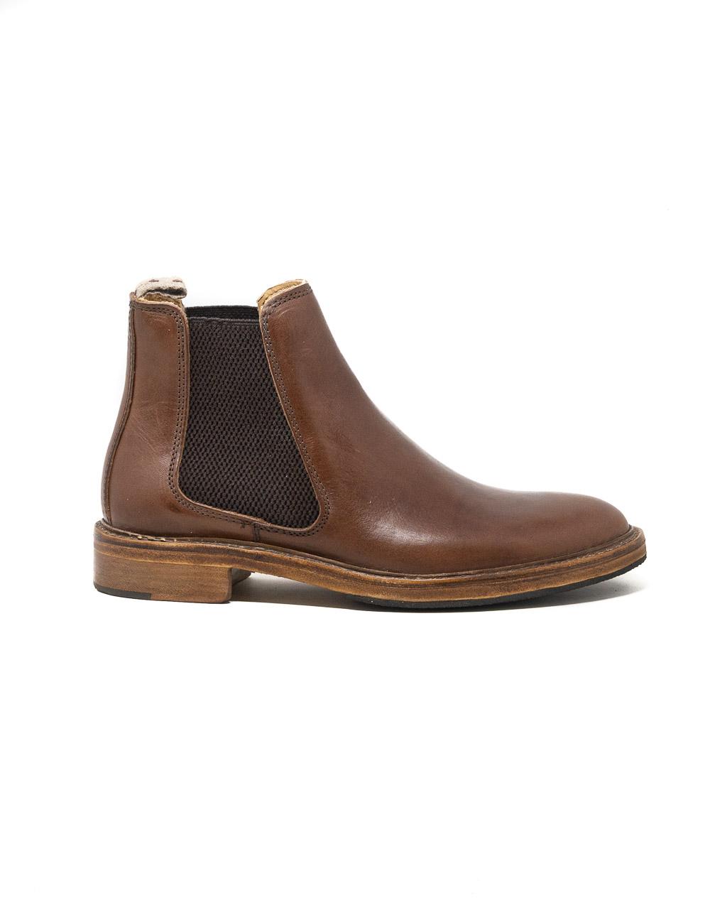 Wally Walker Astorflex – stivaletto chelsea boot donna in pelle Dafflex 710 brown In Vendita