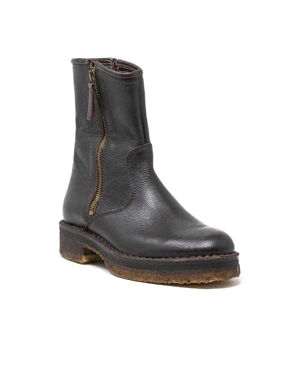 Wally Walker Astorflex – stivaletto donna doppia zip in pelle Zipflex ebano Ultimo giorno