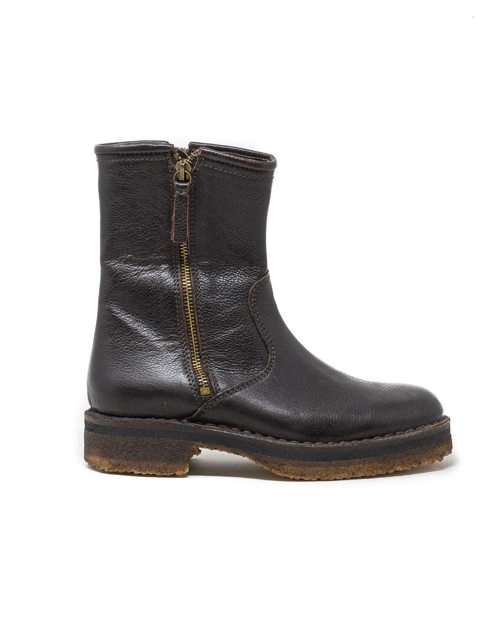 Wally Walker Astorflex – stivaletto donna doppia zip in pelle Zipflex ebano Ultimo giorno