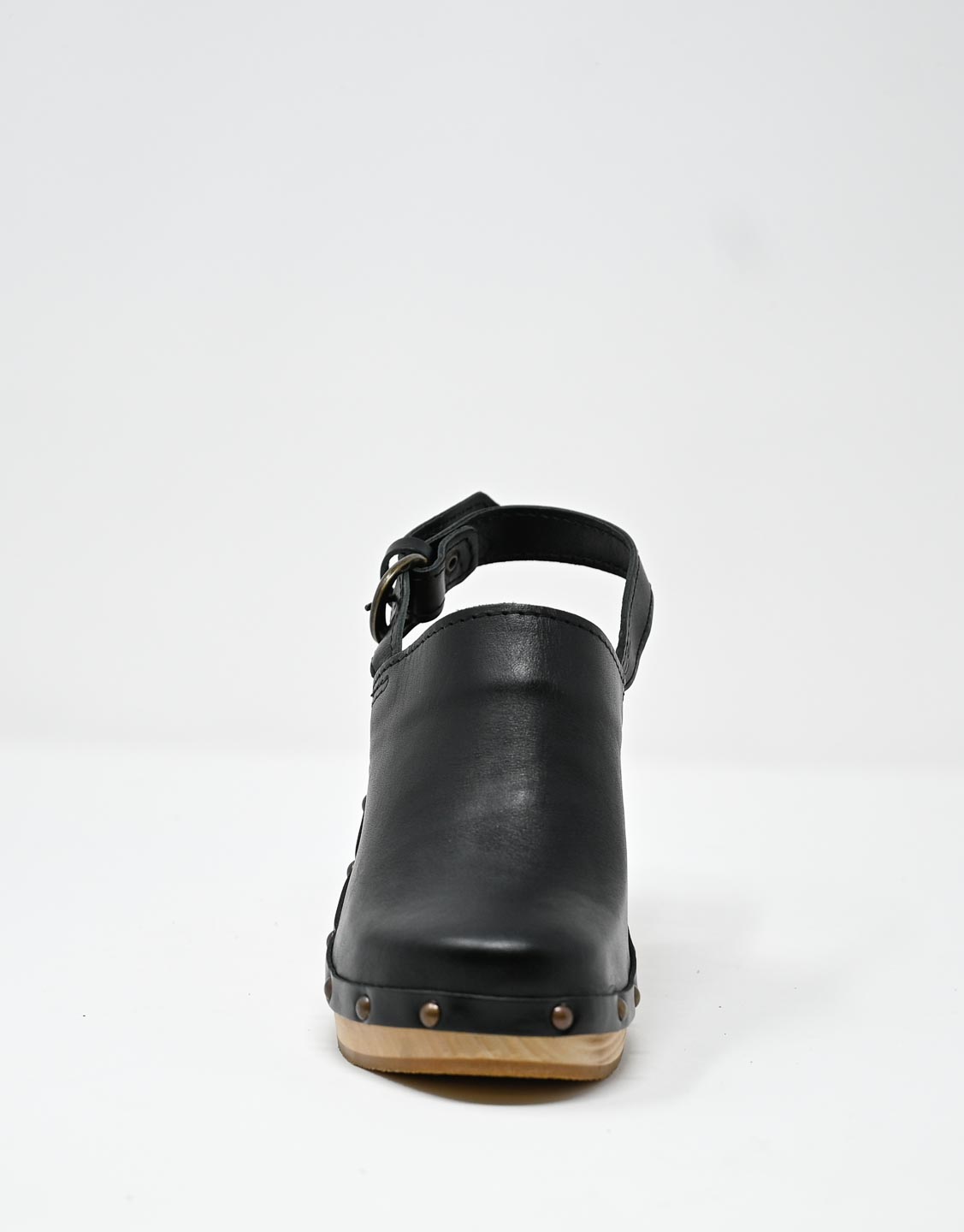 Wally Walker zoccolo in pelle nero Olandflex by astorflex Saldi Di Fabbrica