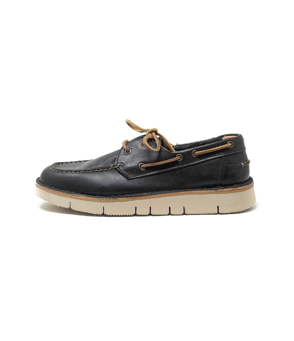Wally Walker Astorflex – mocassino da barca in pelle Boatflex nero In Linea