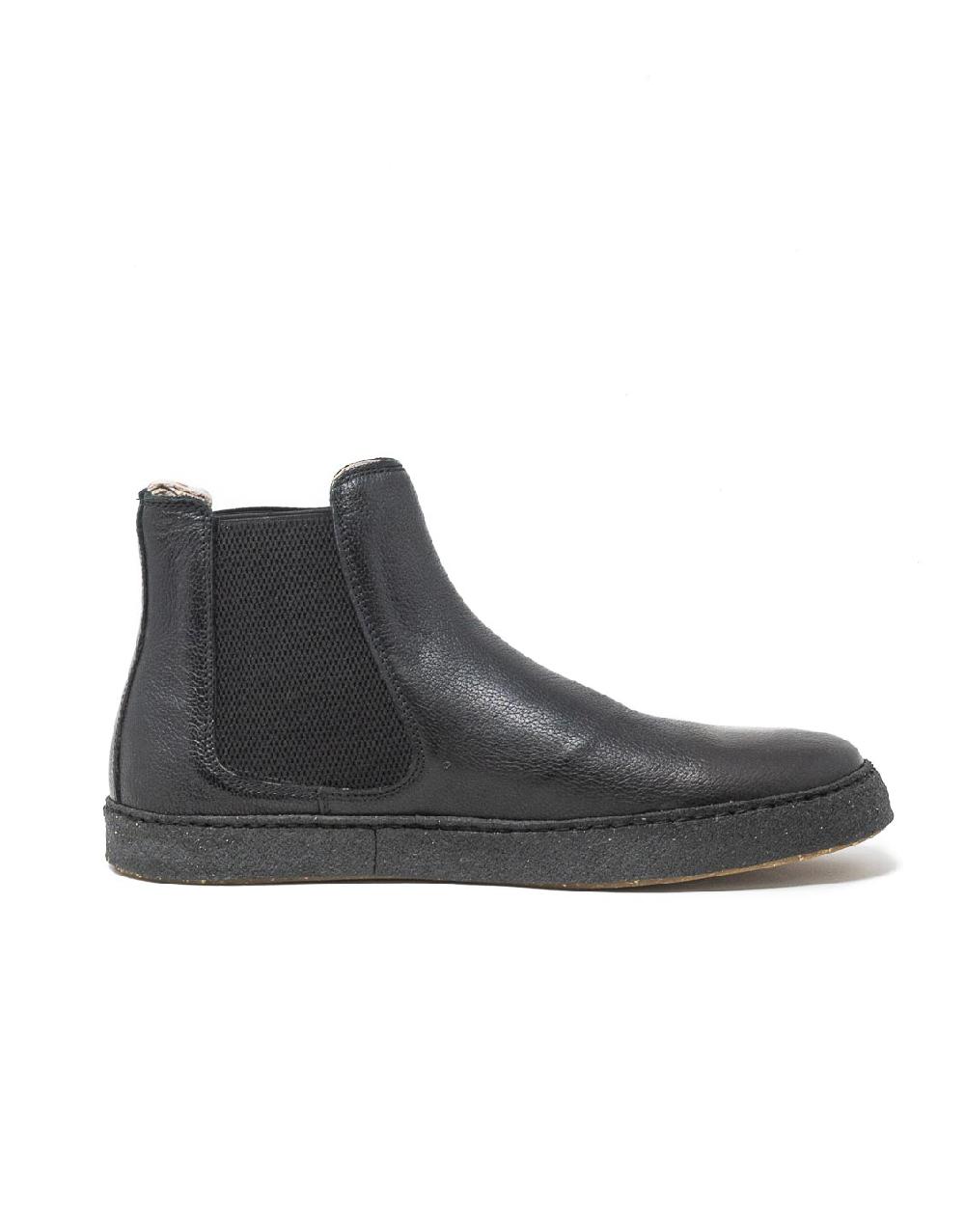 Wally Walker Astorflex – chelsea boot uomo in pelle Rolflex nero Convenienza