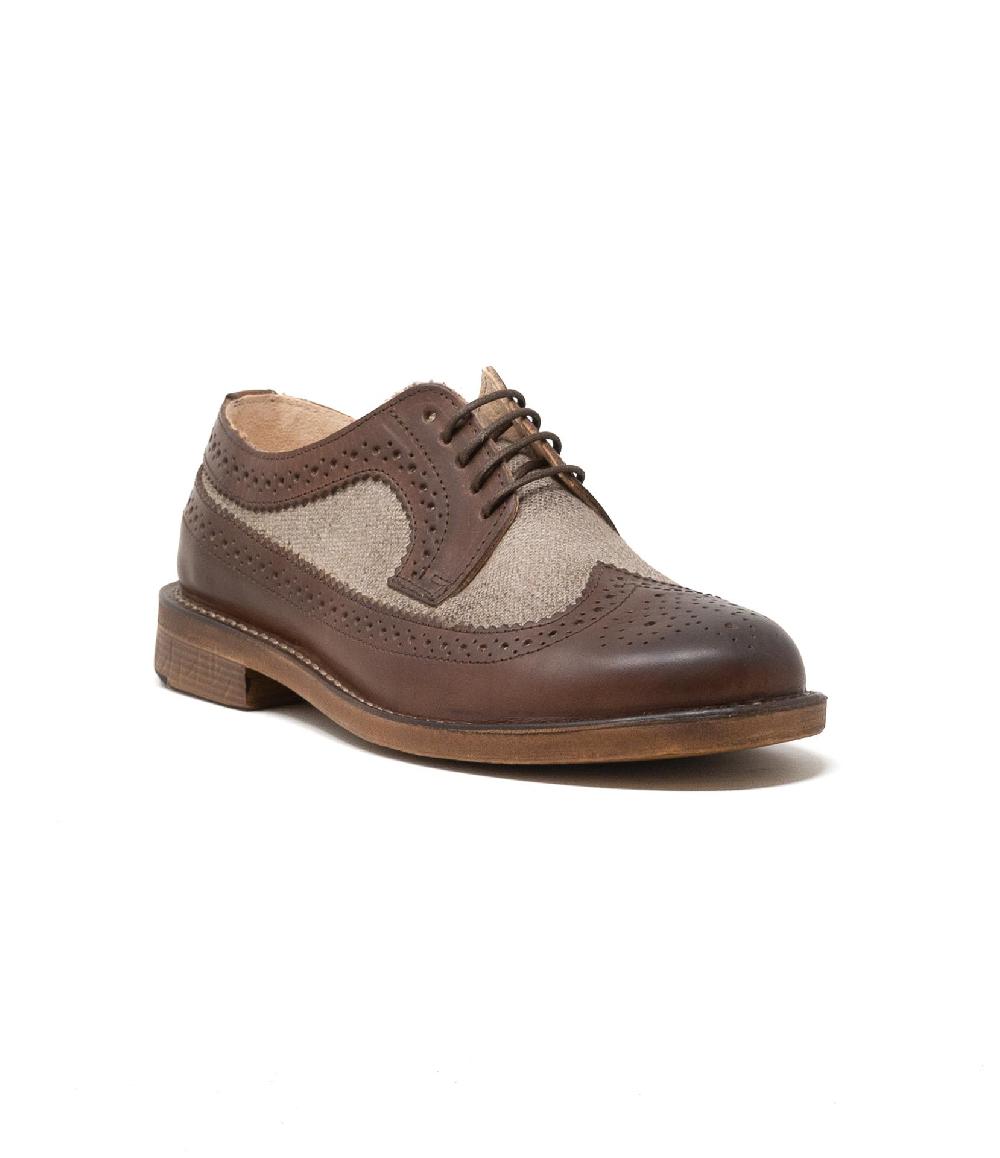 Wally Walker Astorflex – derby in pelle e tessuto Rondiflex sabbia b976 Novità