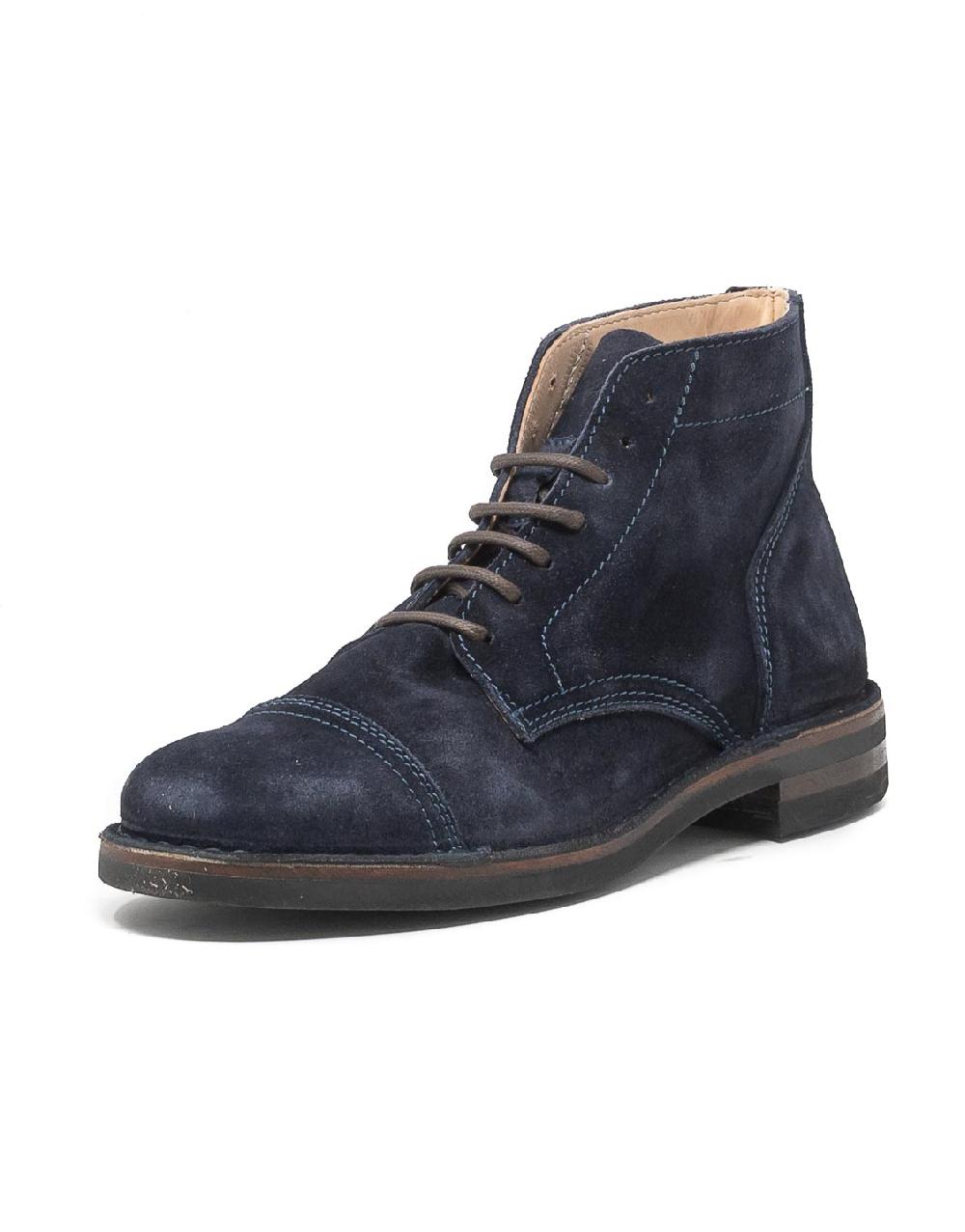 Wally Walker Astorflex – stivale mid uomo scamosciato Aldflex blu Outlet
