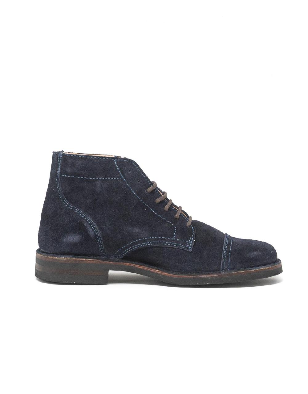 Wally Walker Astorflex – stivale mid uomo scamosciato Aldflex blu Outlet