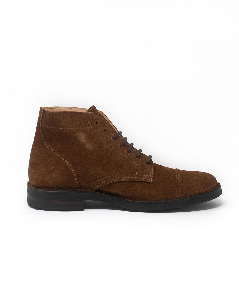 Wally Walker Astorflex – stivale mid scamosciato Aldflex cuoio In Vendita