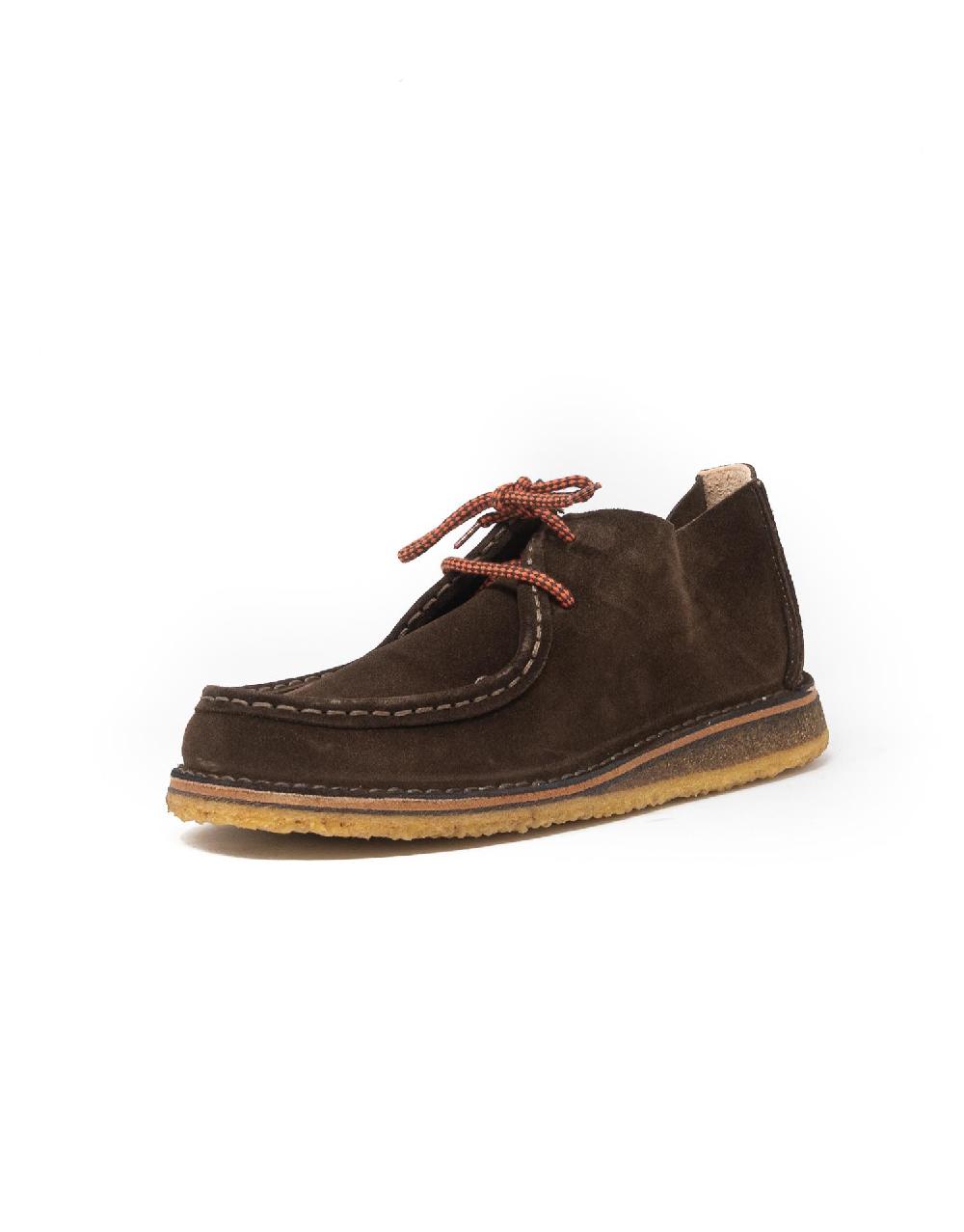 Wally Walker mocassino Astorflex in pelle scamosciata Beenflex Dark Chestnut Saldi Di Fabbrica