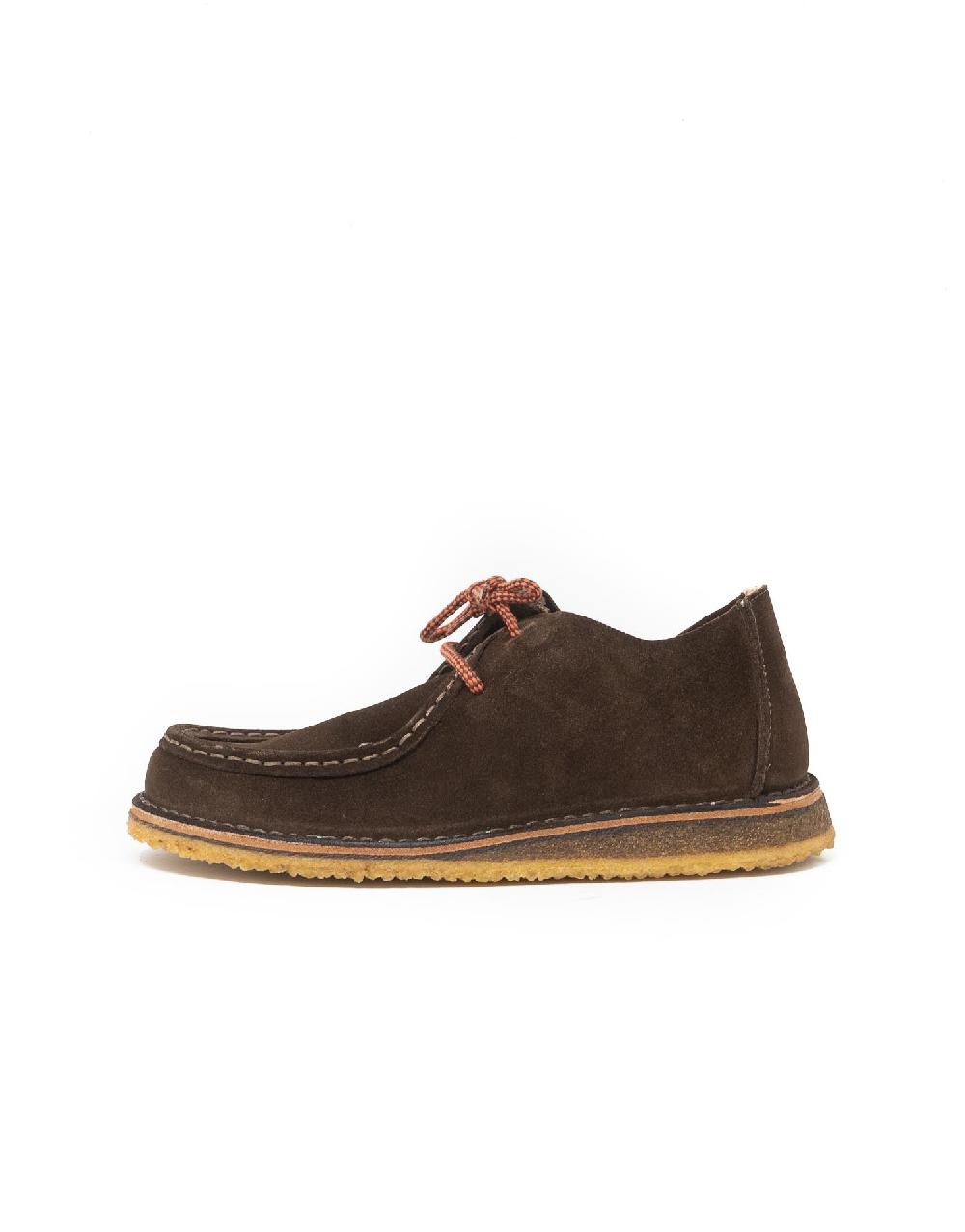Wally Walker mocassino Astorflex in pelle scamosciata Beenflex Dark Chestnut Saldi Di Fabbrica