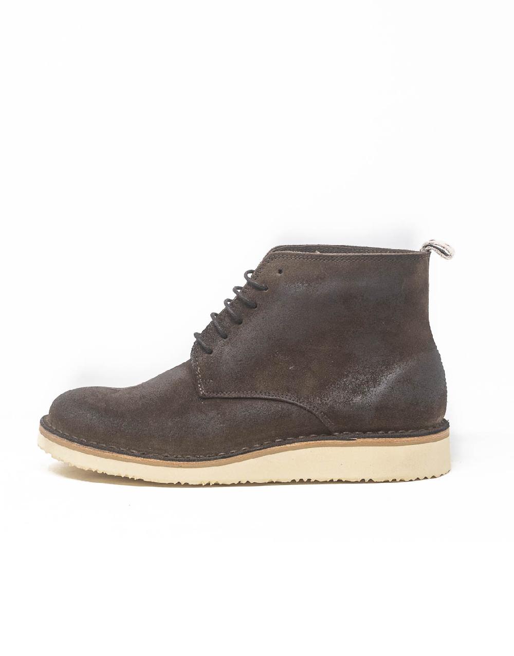 Wally Walker Astorflex – stivale uomo in pelle scamosciata Midflex Dark Chestnut Qualità