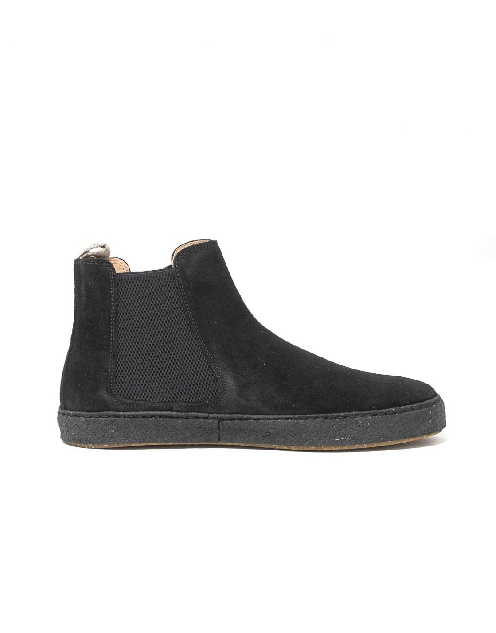 Wally Walker Astorflex – chelsea boot uomo scamosciato Rolflex nero Vendita