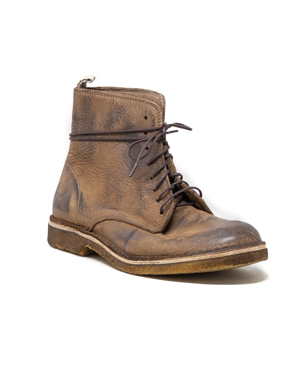 Wally Walker Astorflex – stivale uomo in pelle trattamento vintage Bootflex 1124 Ebano Qualità Garantita